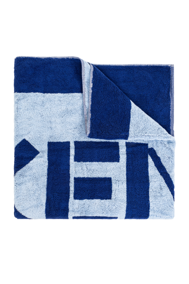 Kenzo Beach towel with logo Men's Clothing Vitkac